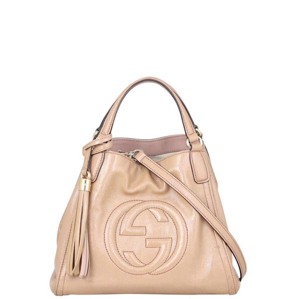 Gucci Soho Patent Small Tote