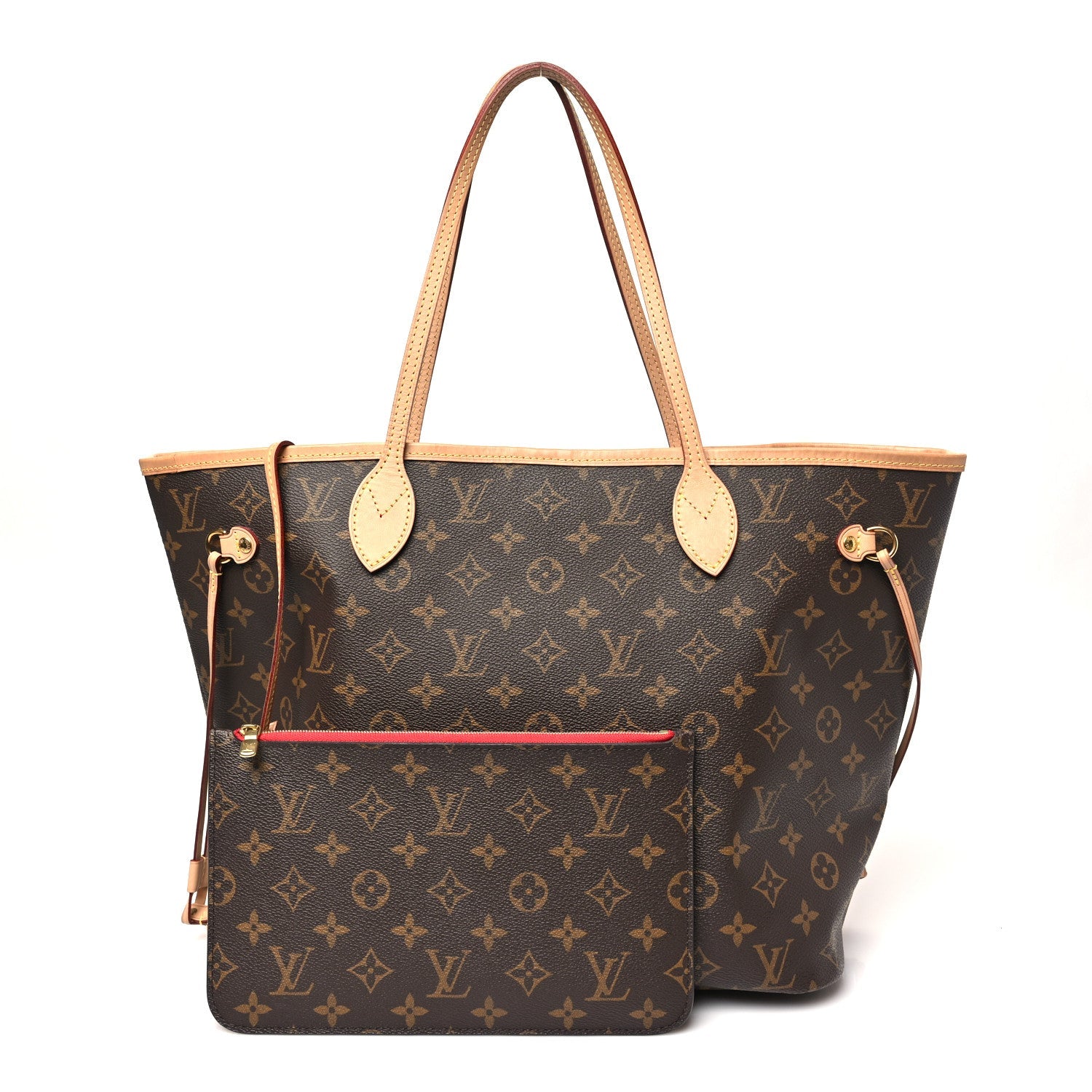 Monogram Neo Neverfull MM Cherry