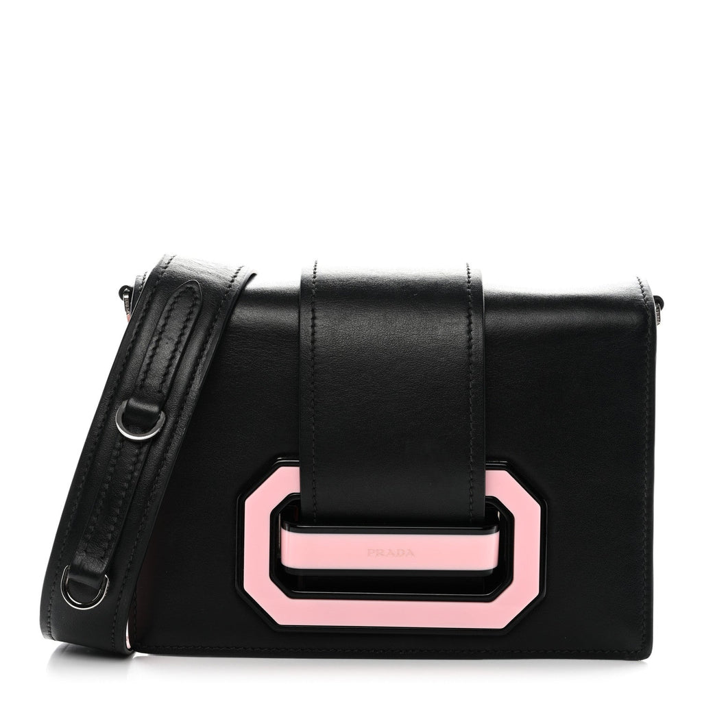 City Calf Plex Ribbon Bag Black Rosa