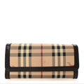 Haymarket Check Wallet Chocolate