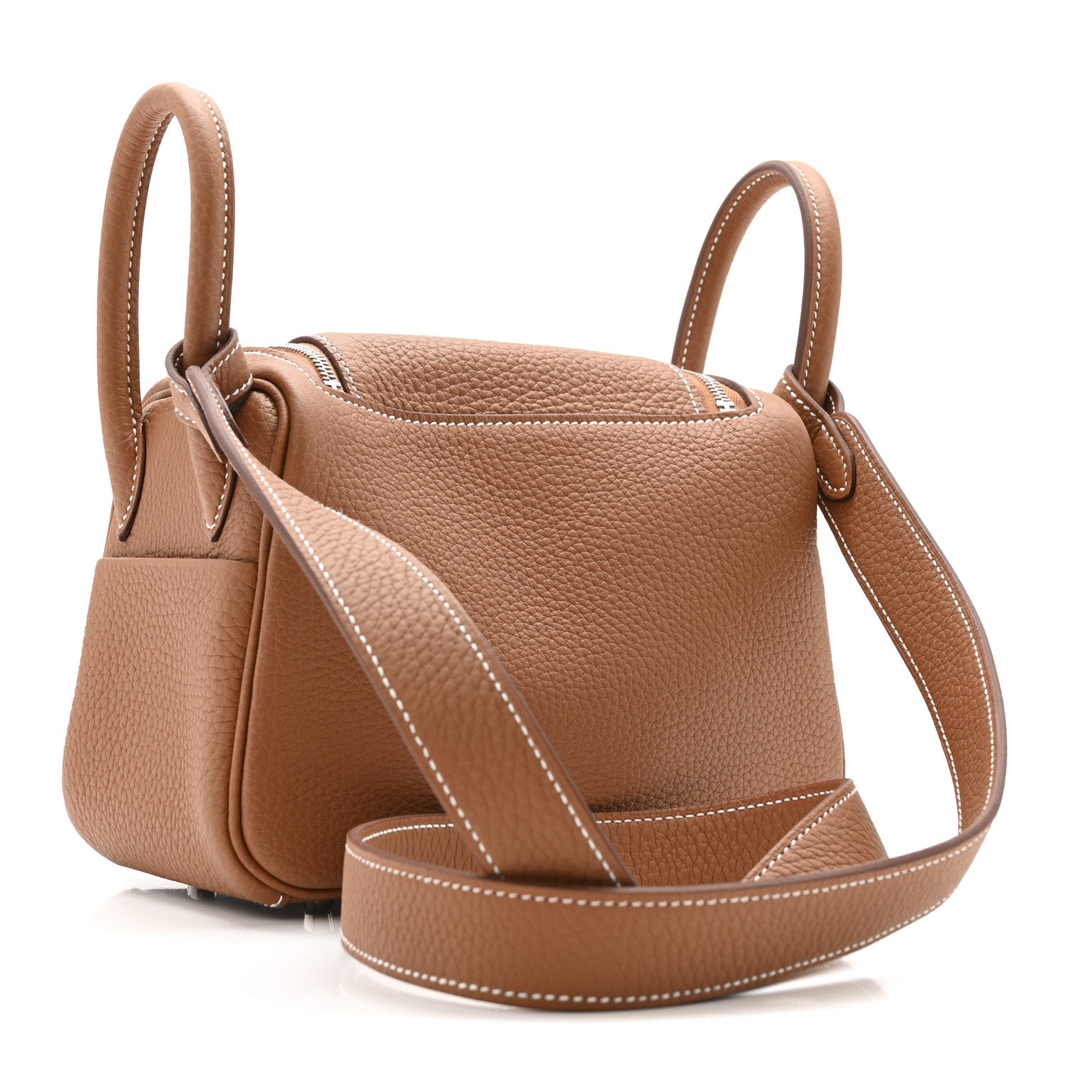 Taurillon Clemence Mini Lindy 20 Gold
