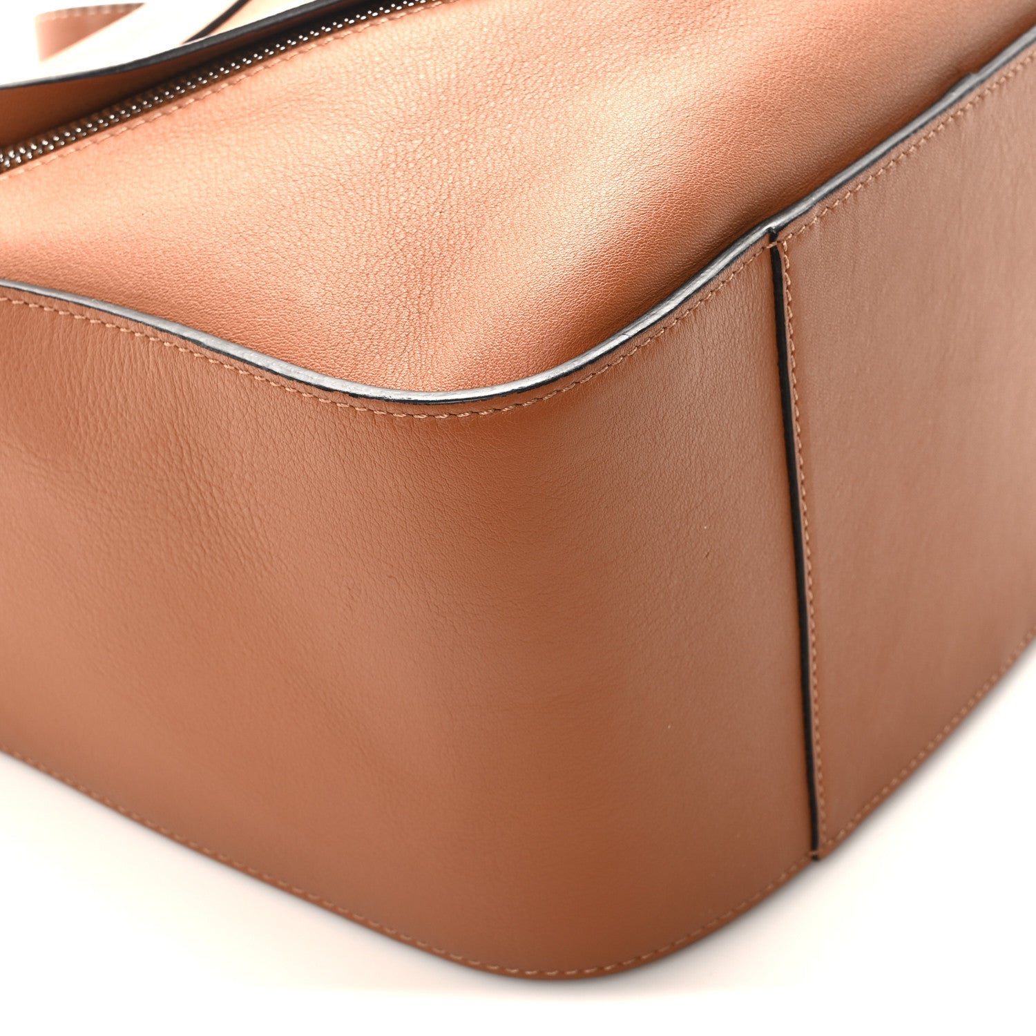 Calfskin Small Hammock Shoulder Bag Tan
