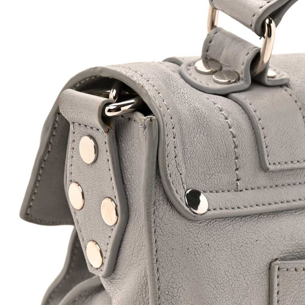 Lambskin PS1 Satchel Fog