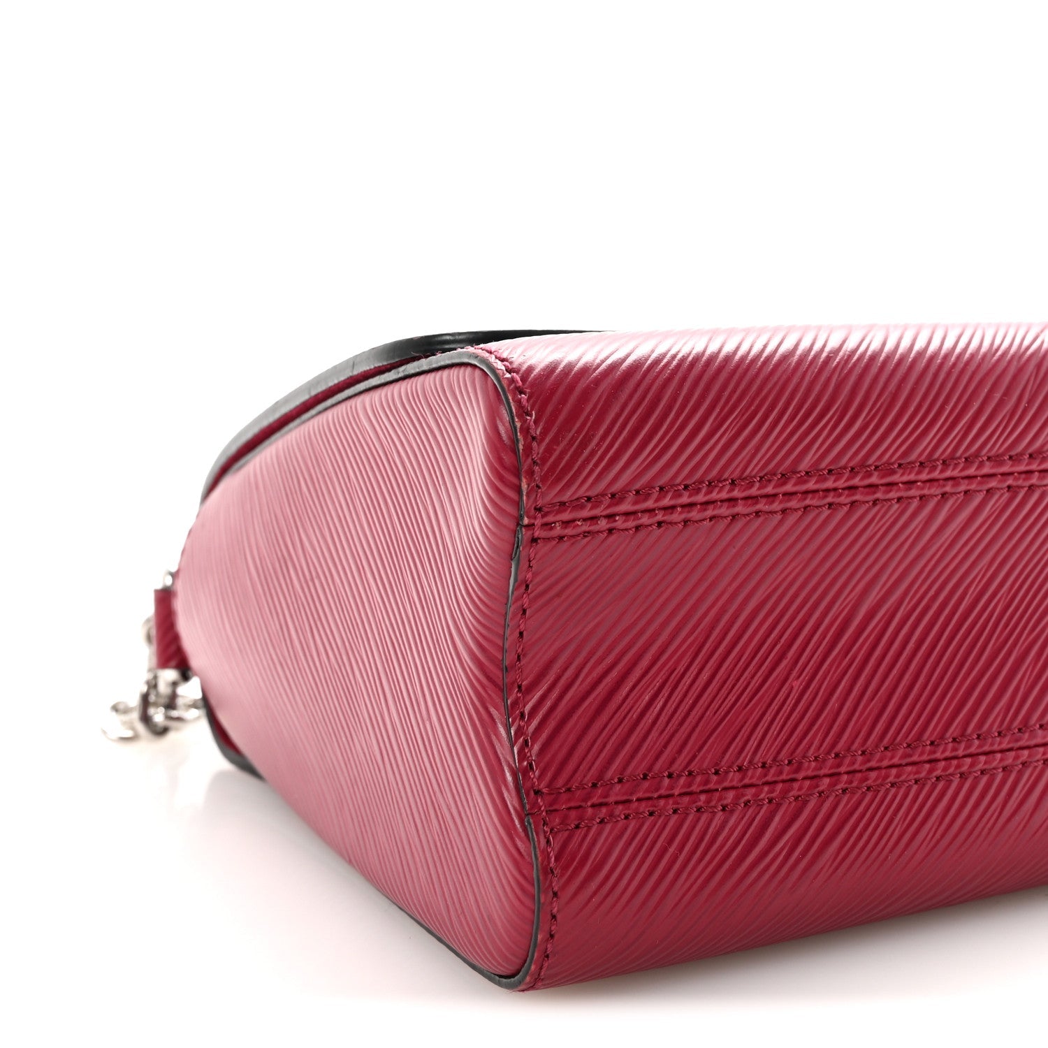 Epi Twist Shoulder Bag MM Fuchsia