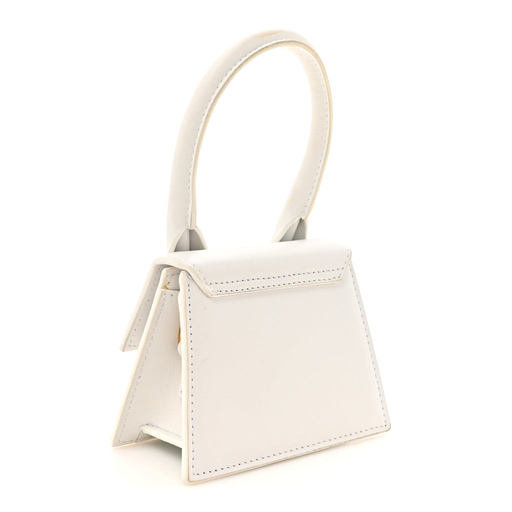 Smooth Calfskin Le Chiquito White