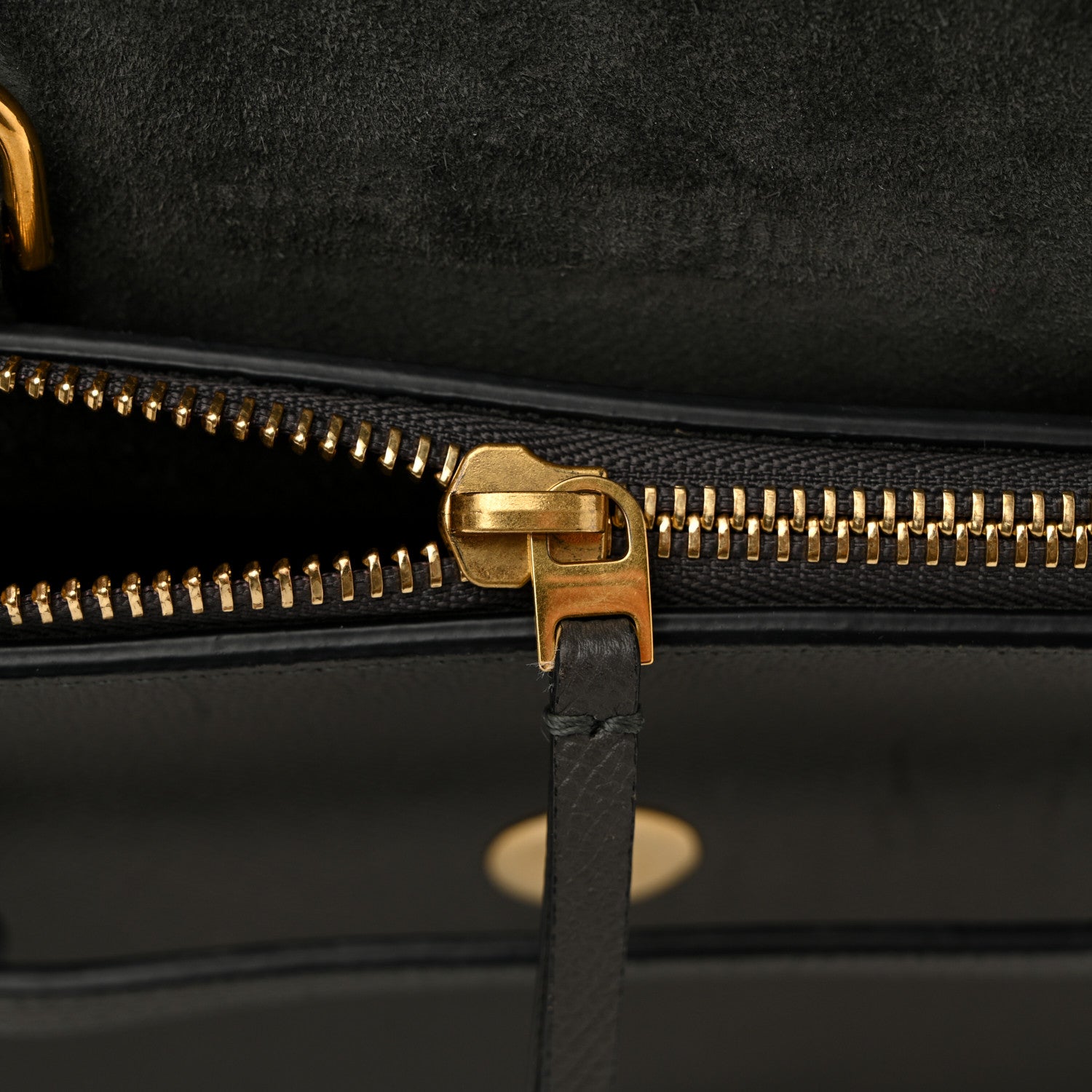 Grained Calfskin Nano Belt Bag Grey