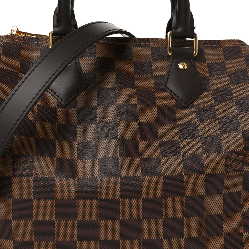 Damier Ebene Speedy Bandouliere 25