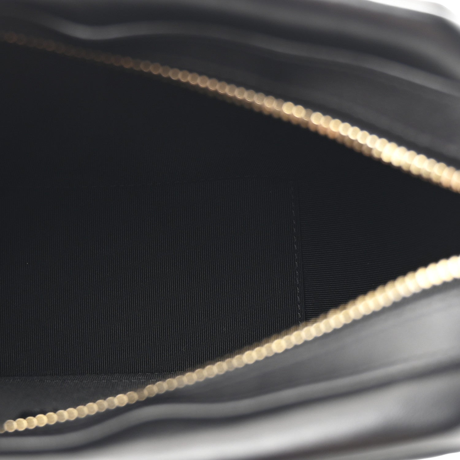 Calfskin CC Clock Camera Case Black