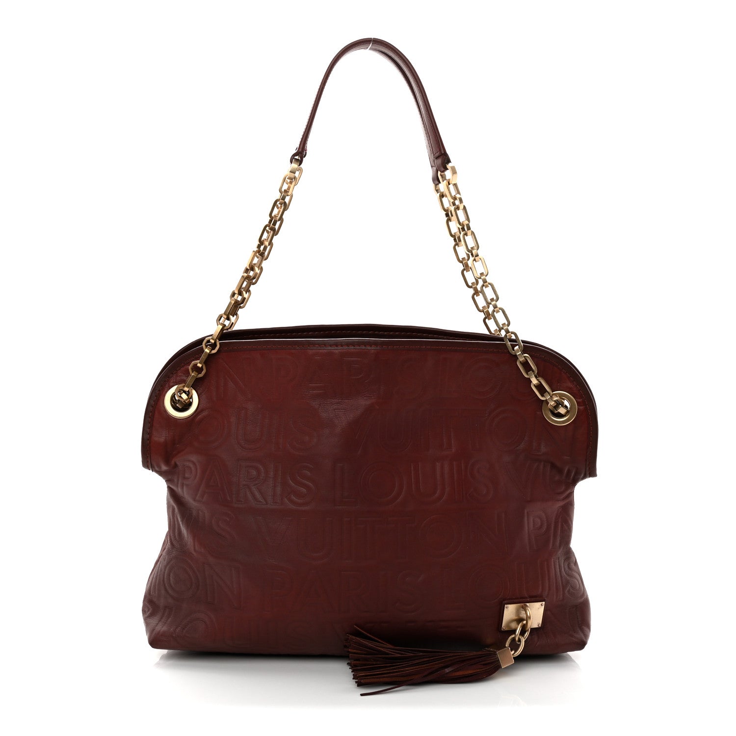 Monogram Paris Souple Whisper PM Burgundy