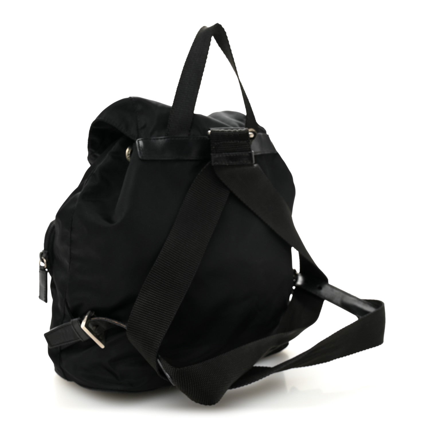 Tessuto Nylon Vela Small Backpack Black