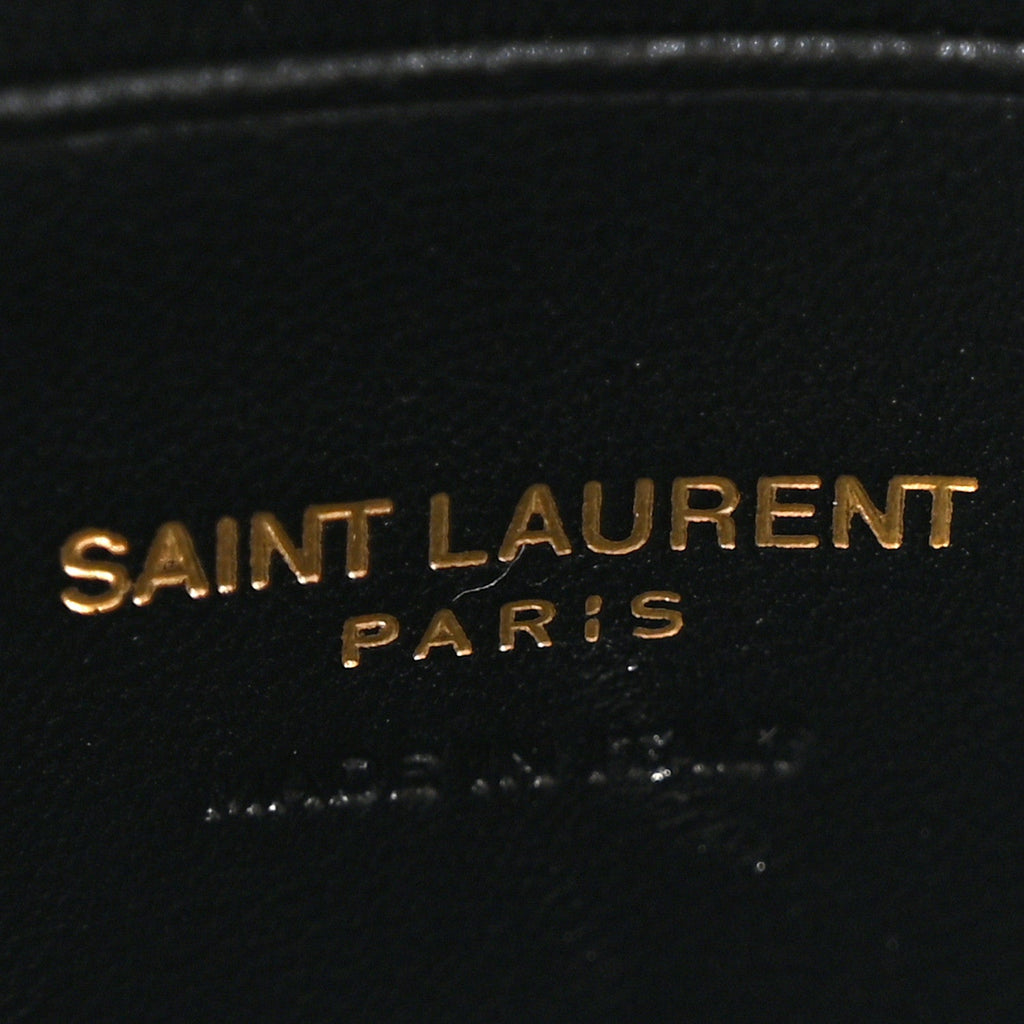 Grain De Poudre Matelasse Monogram Mini Lou Camera Bag Dark Natural