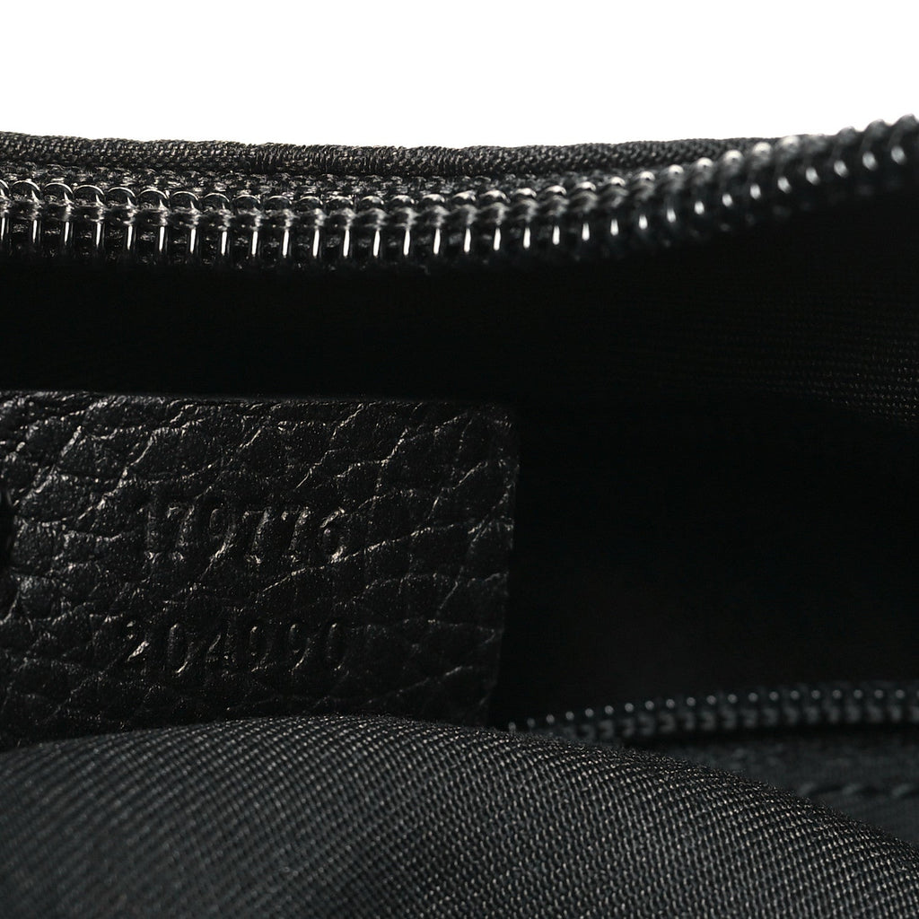 Nylon Monogram Small Hobo Black