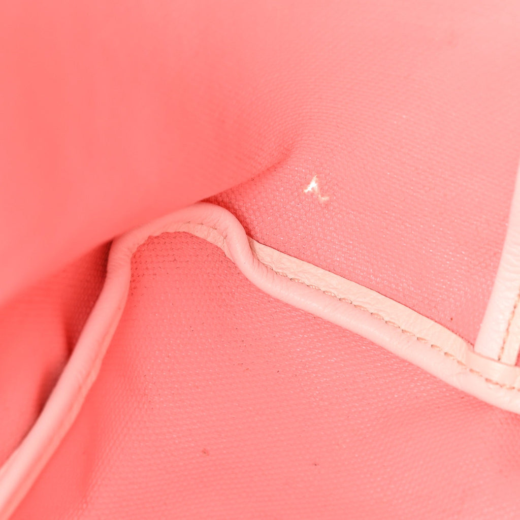 Goyardine Saint Louis Claire Voie PM White Pink