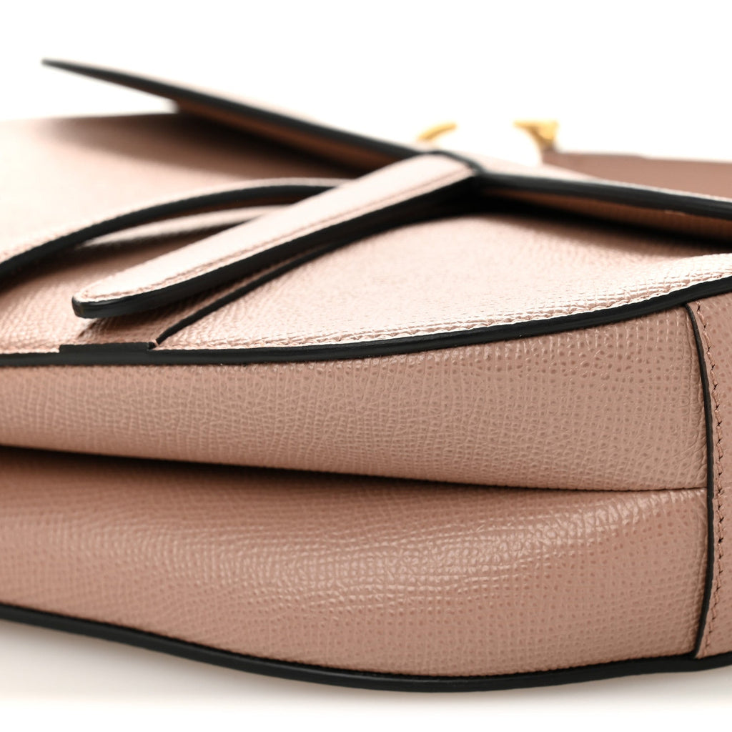 Calfskin Saddle Bag Pink