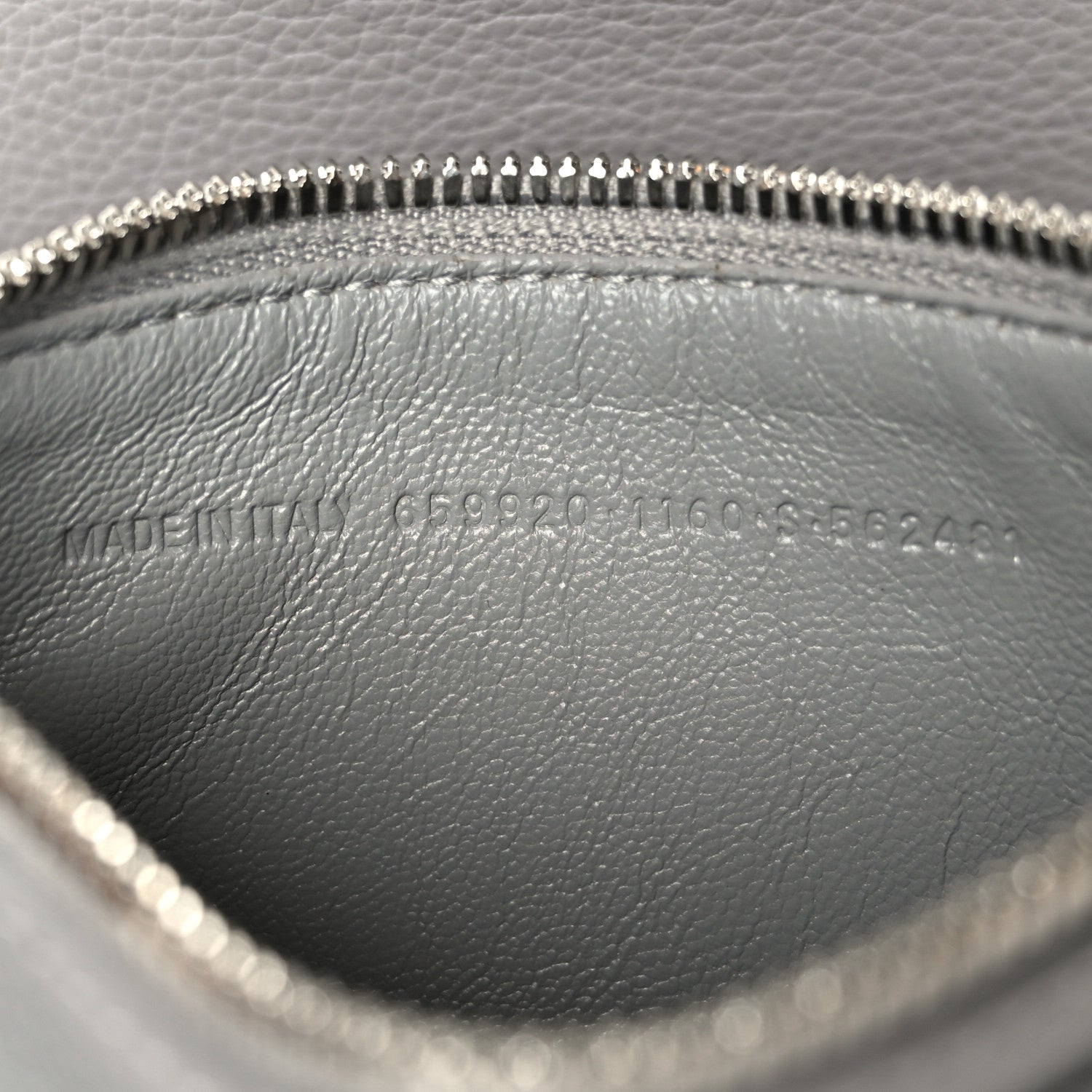 Calfskin Logo Embossed Small Tool 2.0 North-South Tote Balenciaga Grey