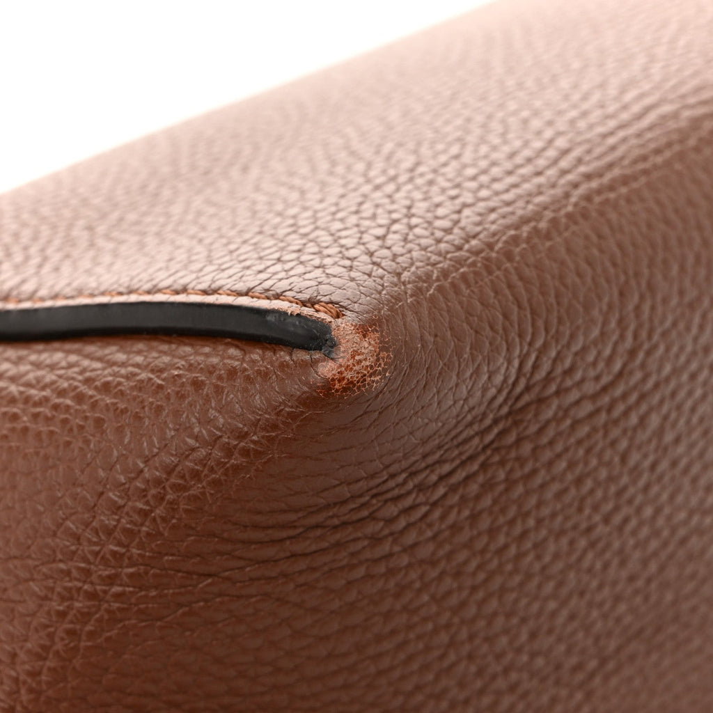 Calfskin Vintage Check Note Crossbody Bag Tan