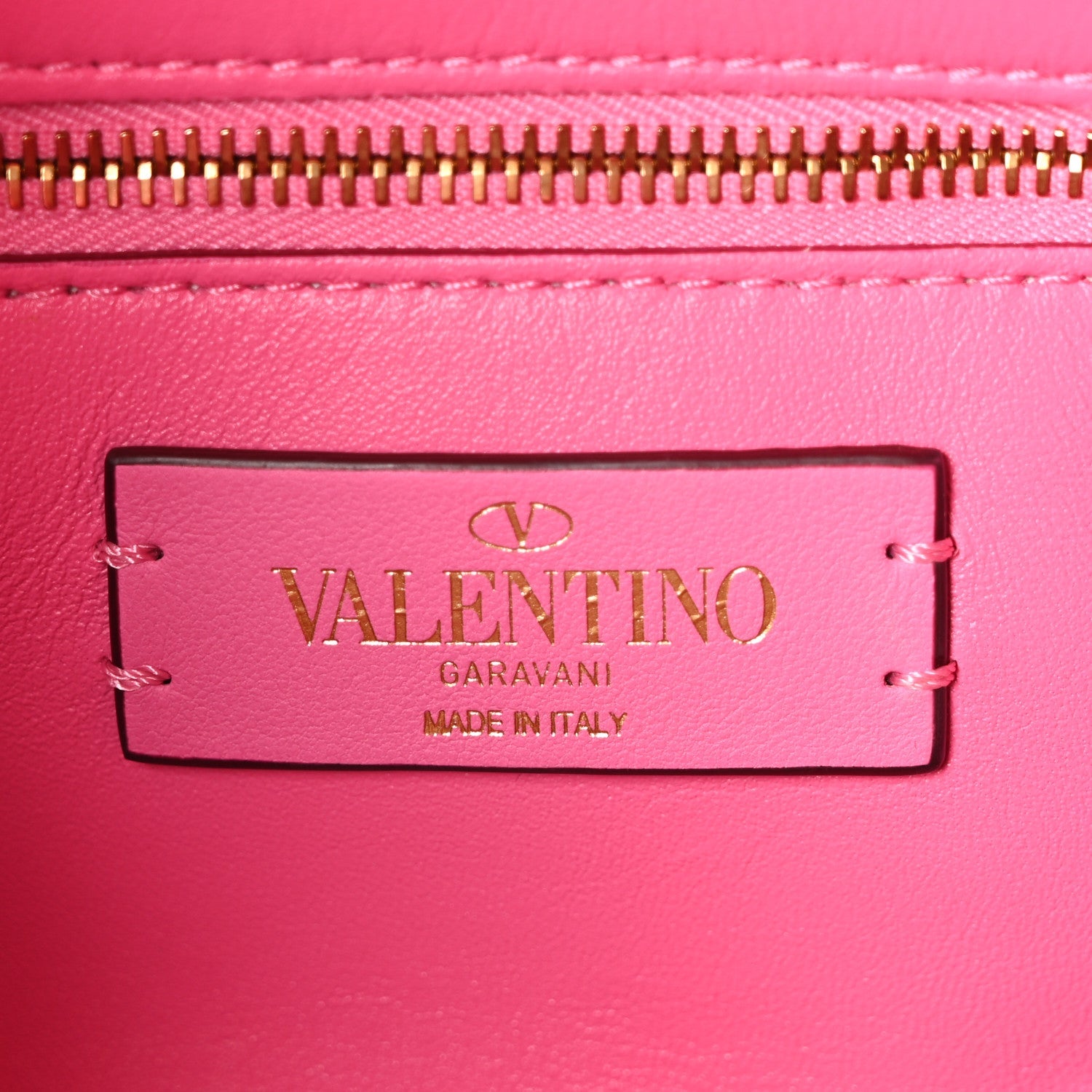 Nappa Large Roman Stud Shoulder Bag Feminine Pink
