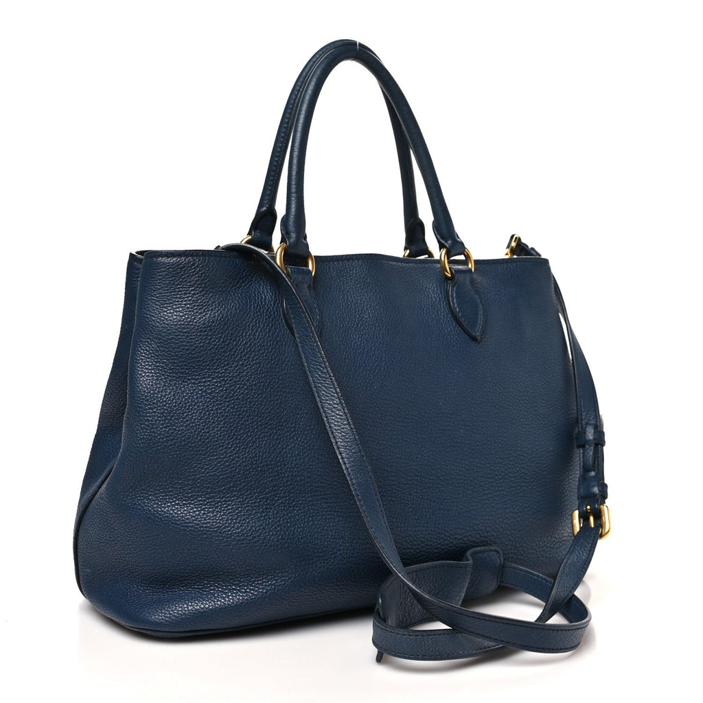 Vitello Phenix Shopping Tote Baltico