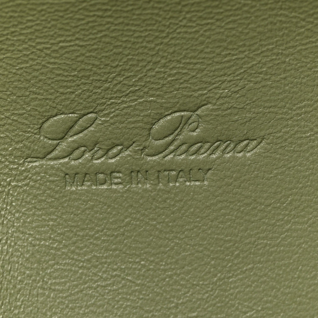 Grained Calfskin L19 Extra Pocket Pouch Sage Brush Leaves