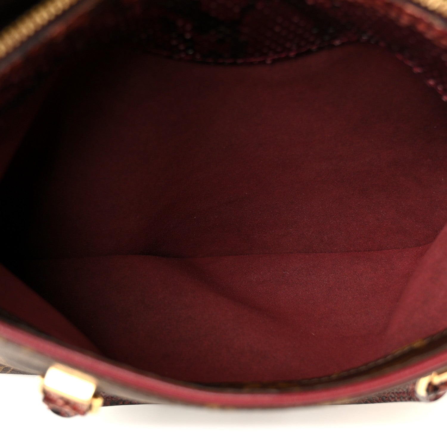 Snakeskin Monogram Pallas Red
