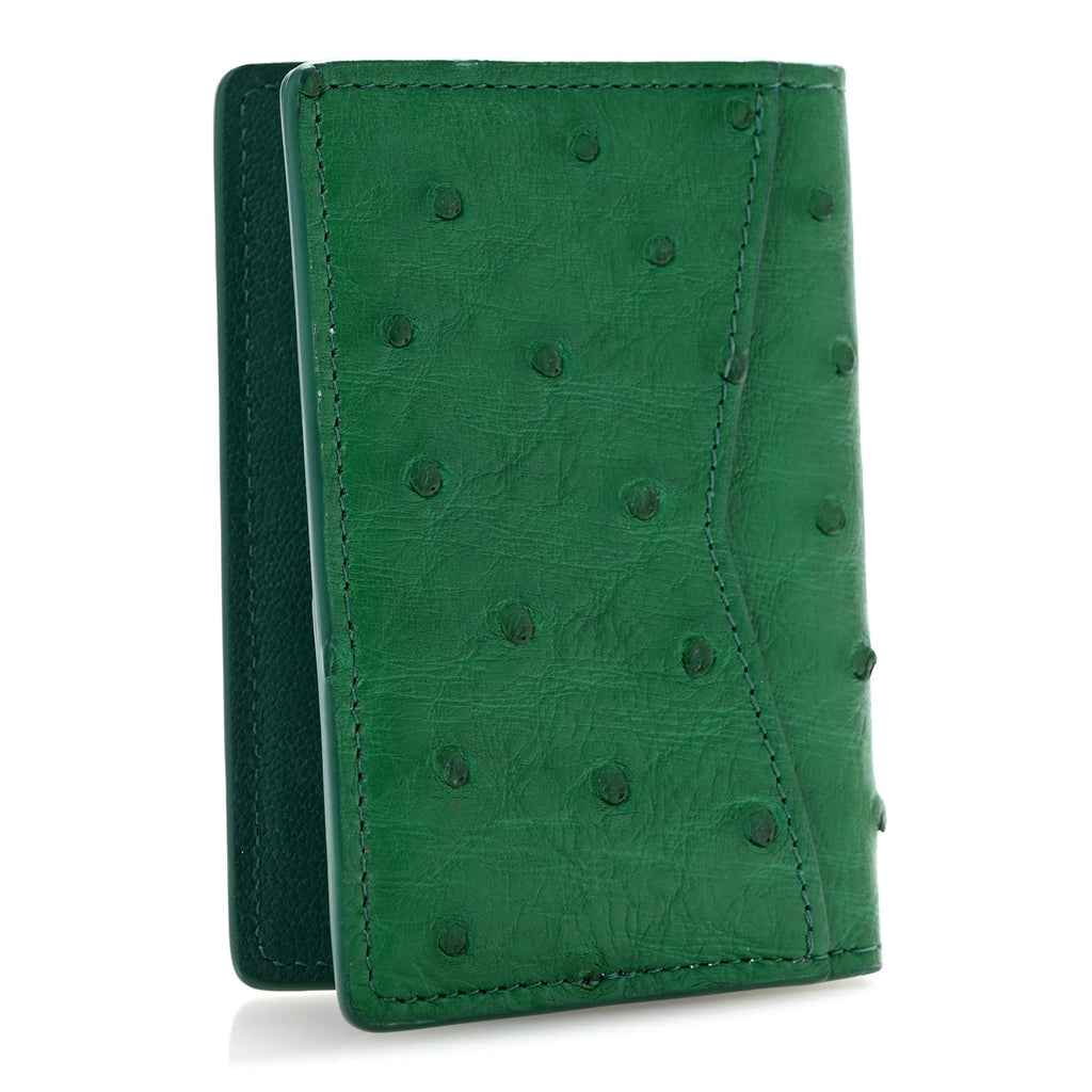 Ostrich Pocket Organizer Vert