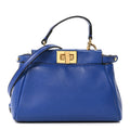 Nappa Micro Peekaboo Iconic Satchel Bleuette