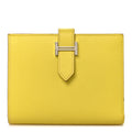 Epsom Verso Bearn Compact Wallet Lime Mauve Silvestre