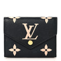 Empreinte Monogram Giant Victorine Wallet Black Beige
