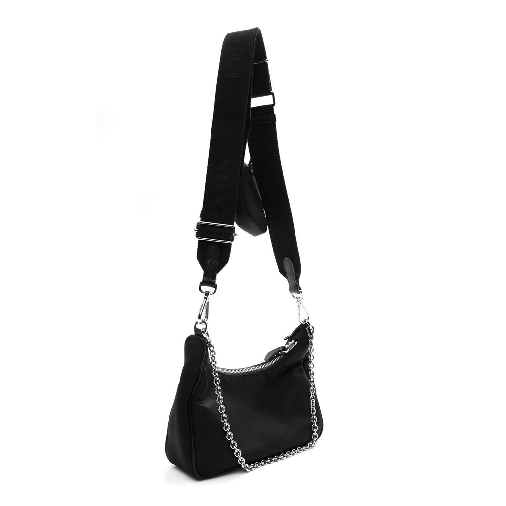 Nylon Re-Edition 2005 Shoulder Bag Black
