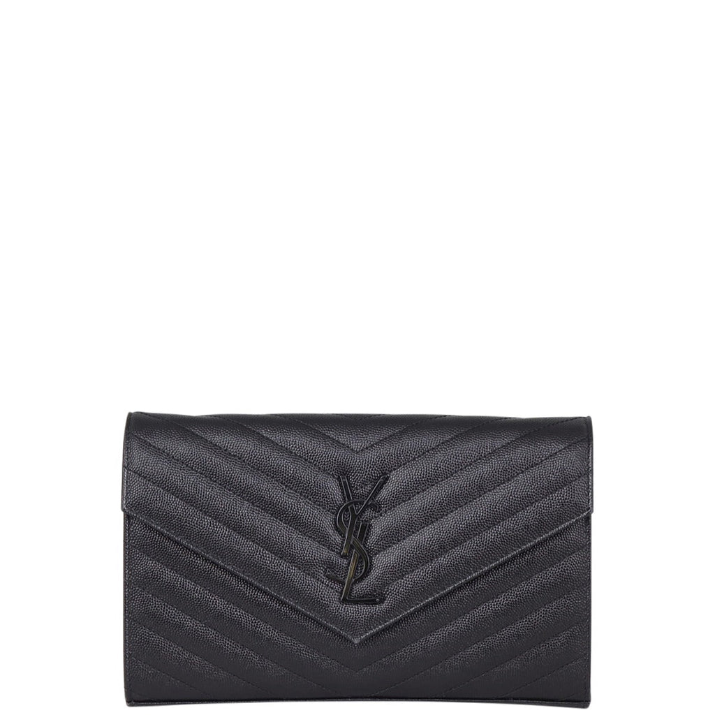 Saint Laurent Monogram Chain Wallet Medium