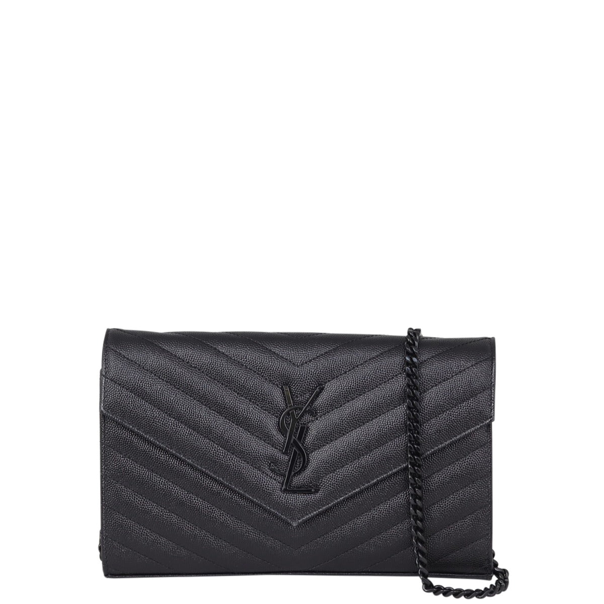 Saint Laurent Monogram Chain Wallet Medium