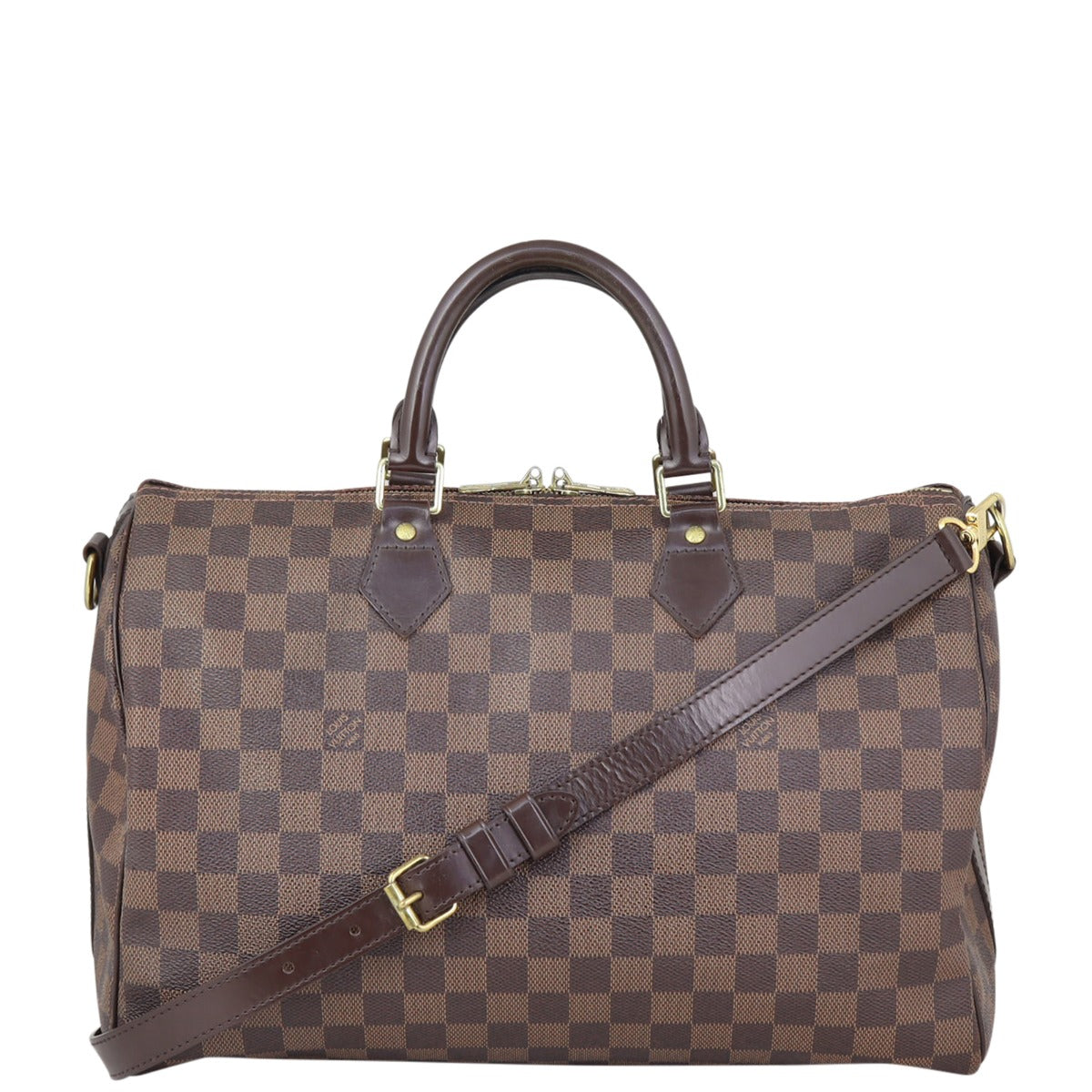Louis Vuitton Speedy 35 Bandouliere Damier Ebene