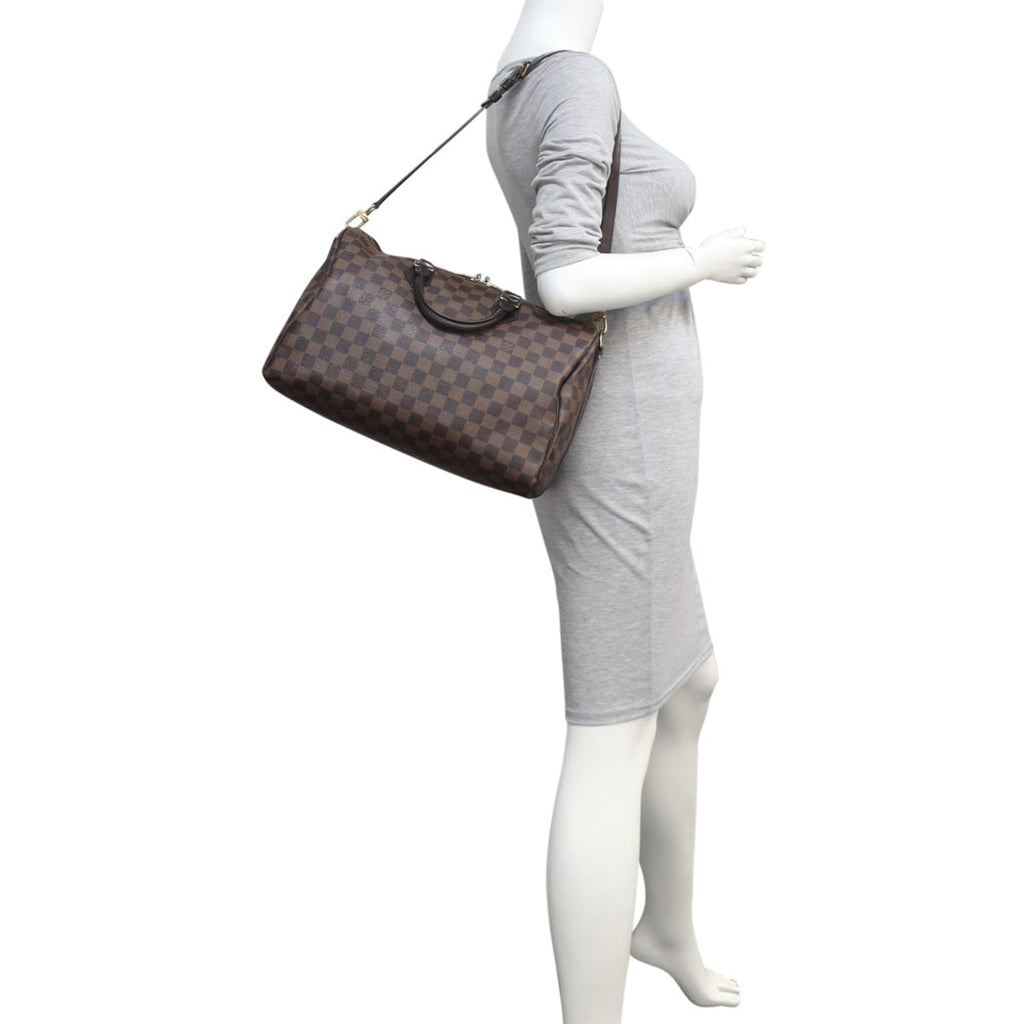 Louis Vuitton Speedy 35 Bandouliere Damier Ebene