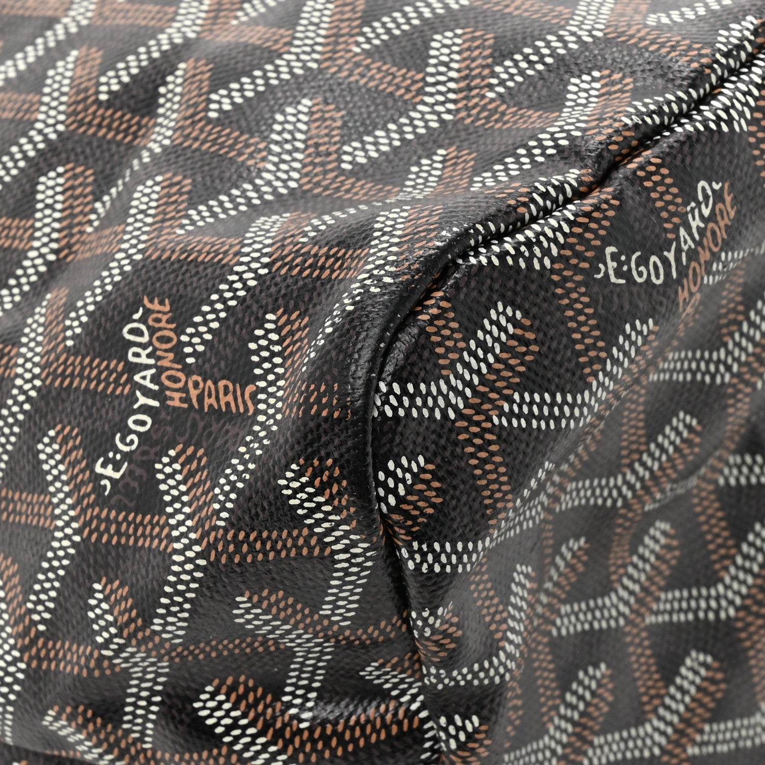 Goyardine Boheme Hobo Black