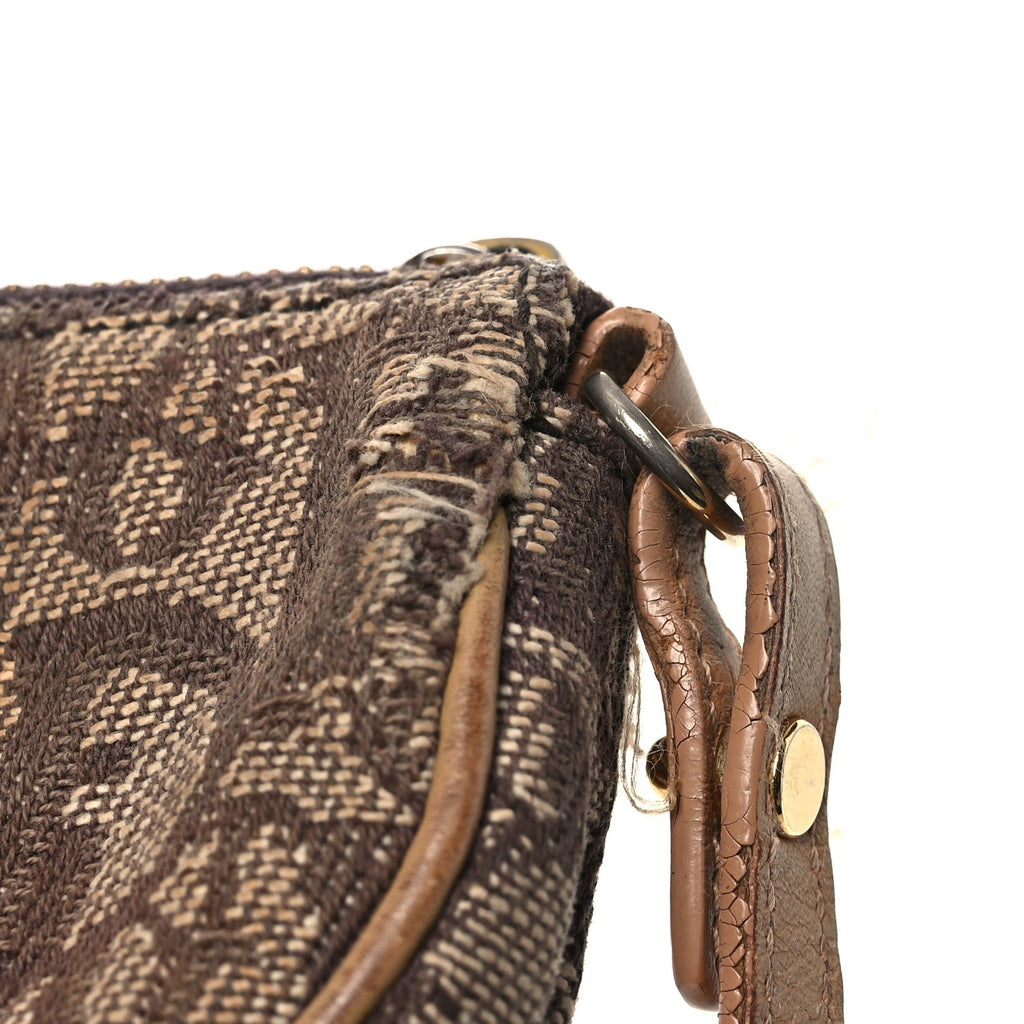 Monogram Mini Saddle Pochette Brown