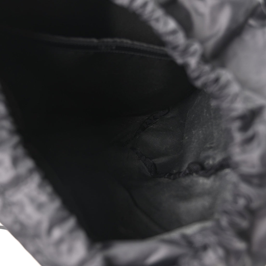 Gabardine Logo Web Trekking Medium Backpack Black