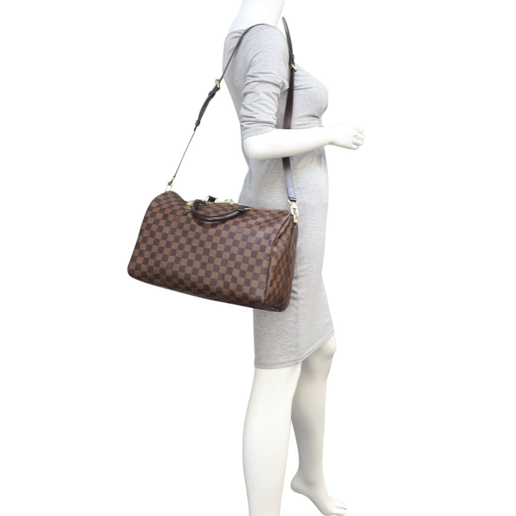 Louis Vuitton Speedy 35 Bandouliere Damier Ebene
