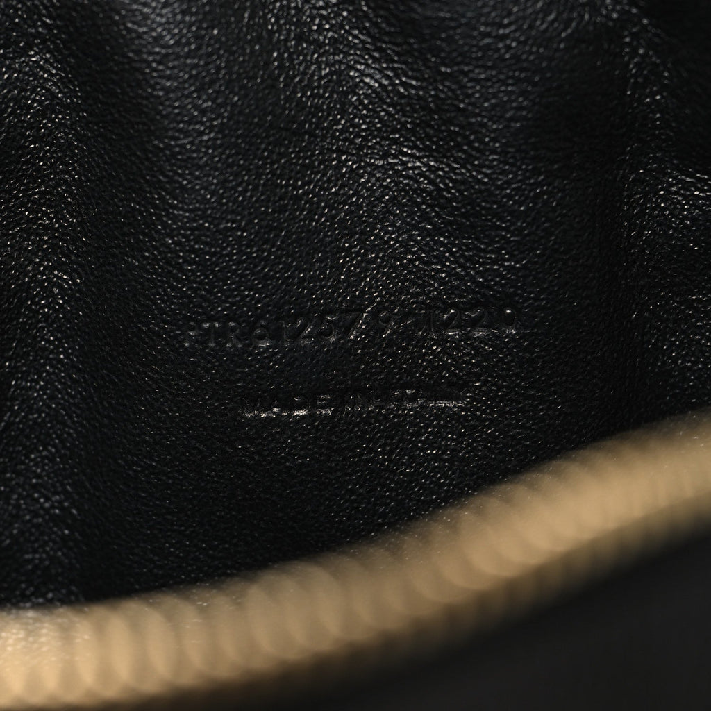 Grain De Poudre Matelasse Monogram Mini Lou Camera Bag Black