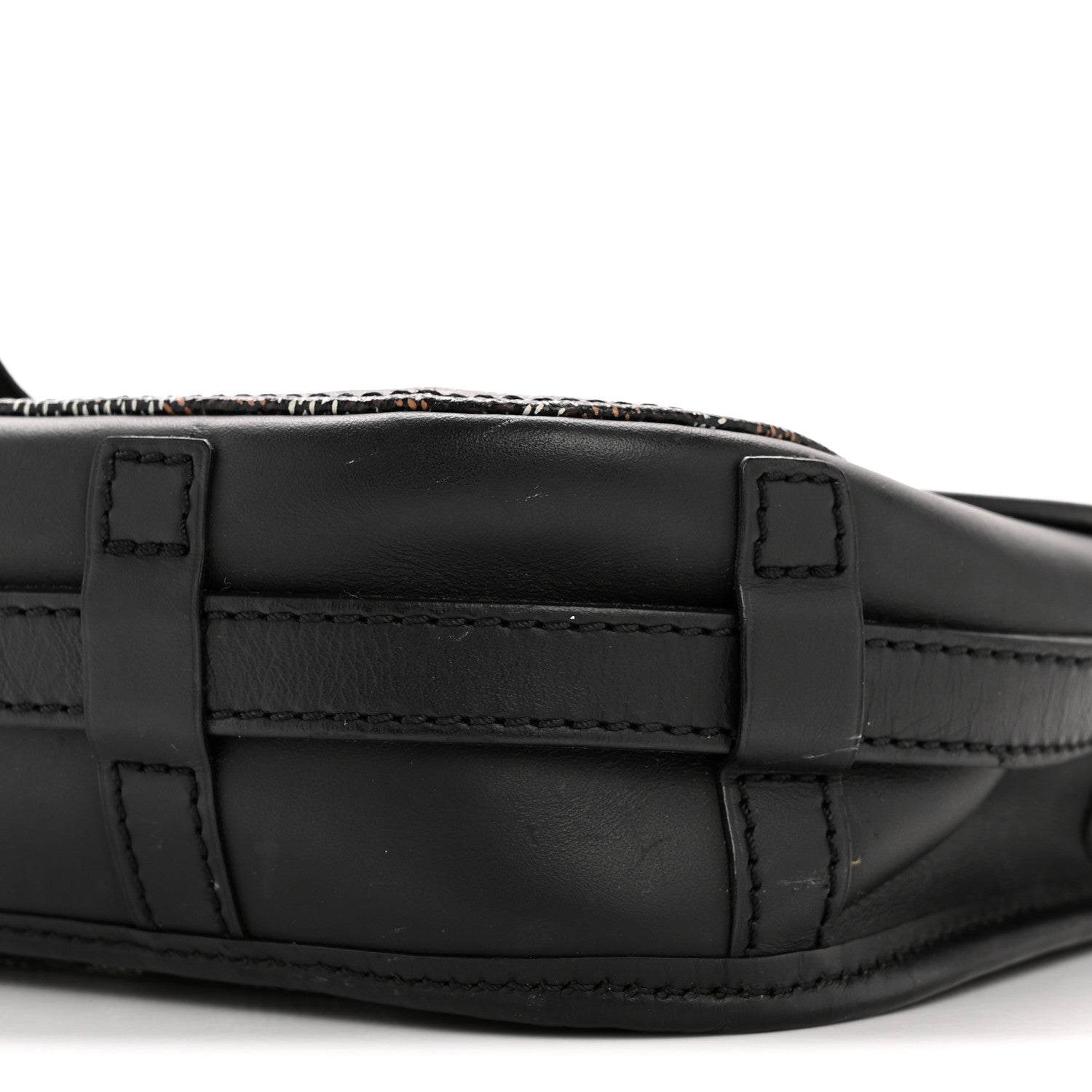 Goyardine Belvedere II PM Messenger Bag Black