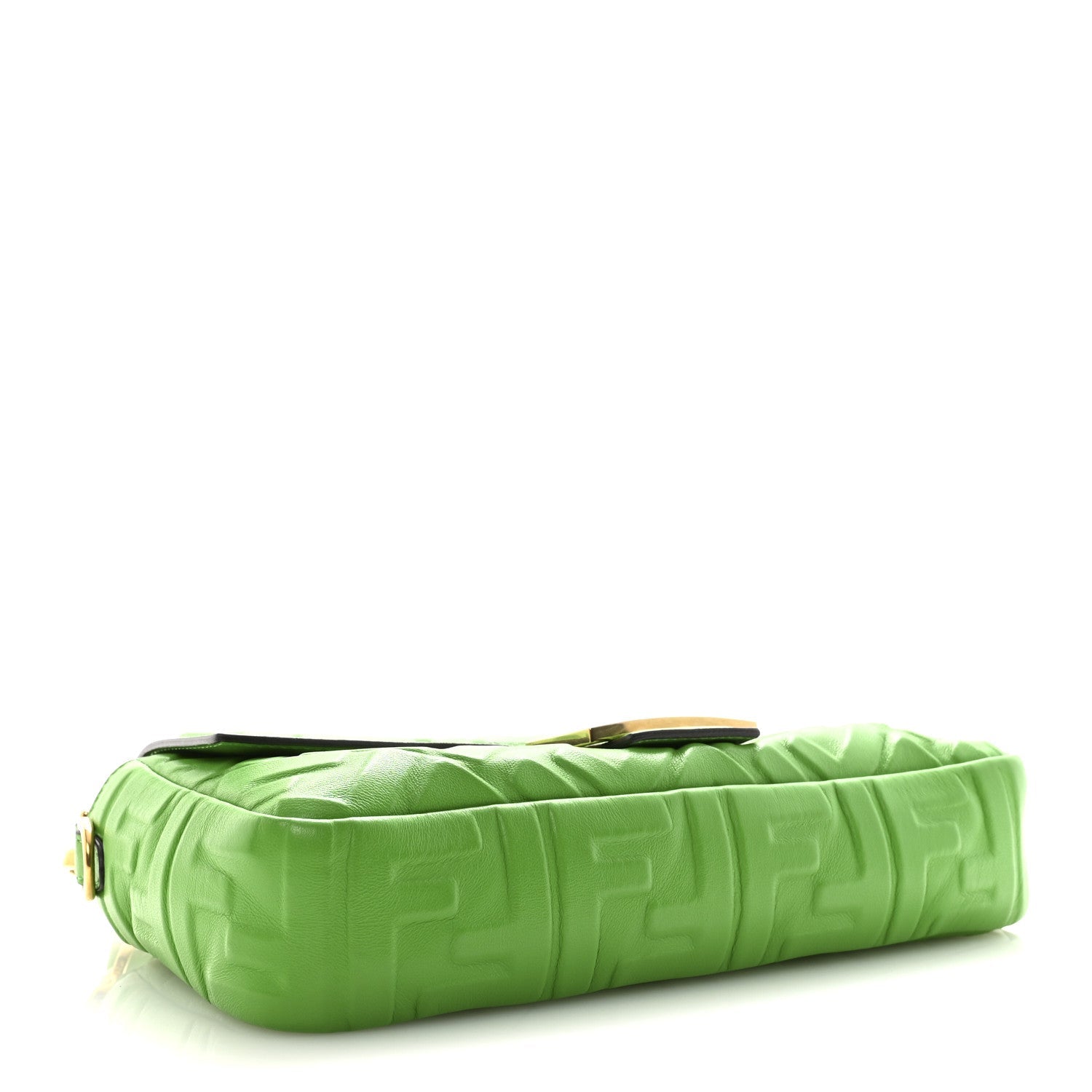 Nappa FF 1974 Embossed Baguette Tomatillo