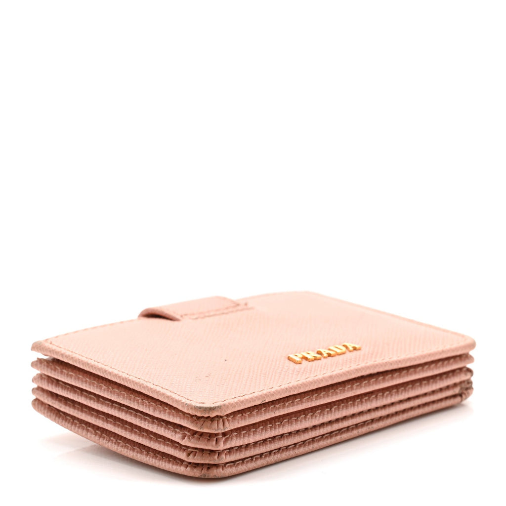 Saffiano Metal Gusseted  Holder Orchidea