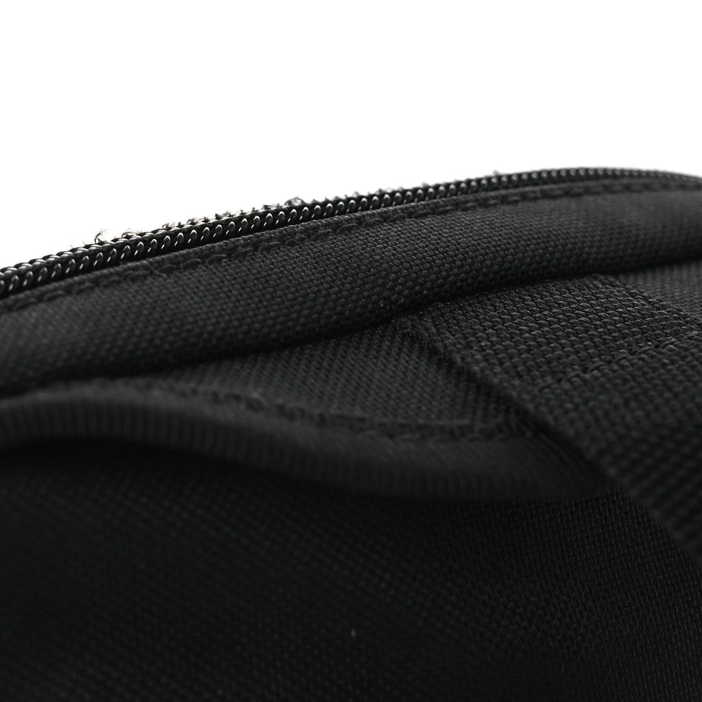 Nylon Logo Explorer Crossbody Messenger Bag Black