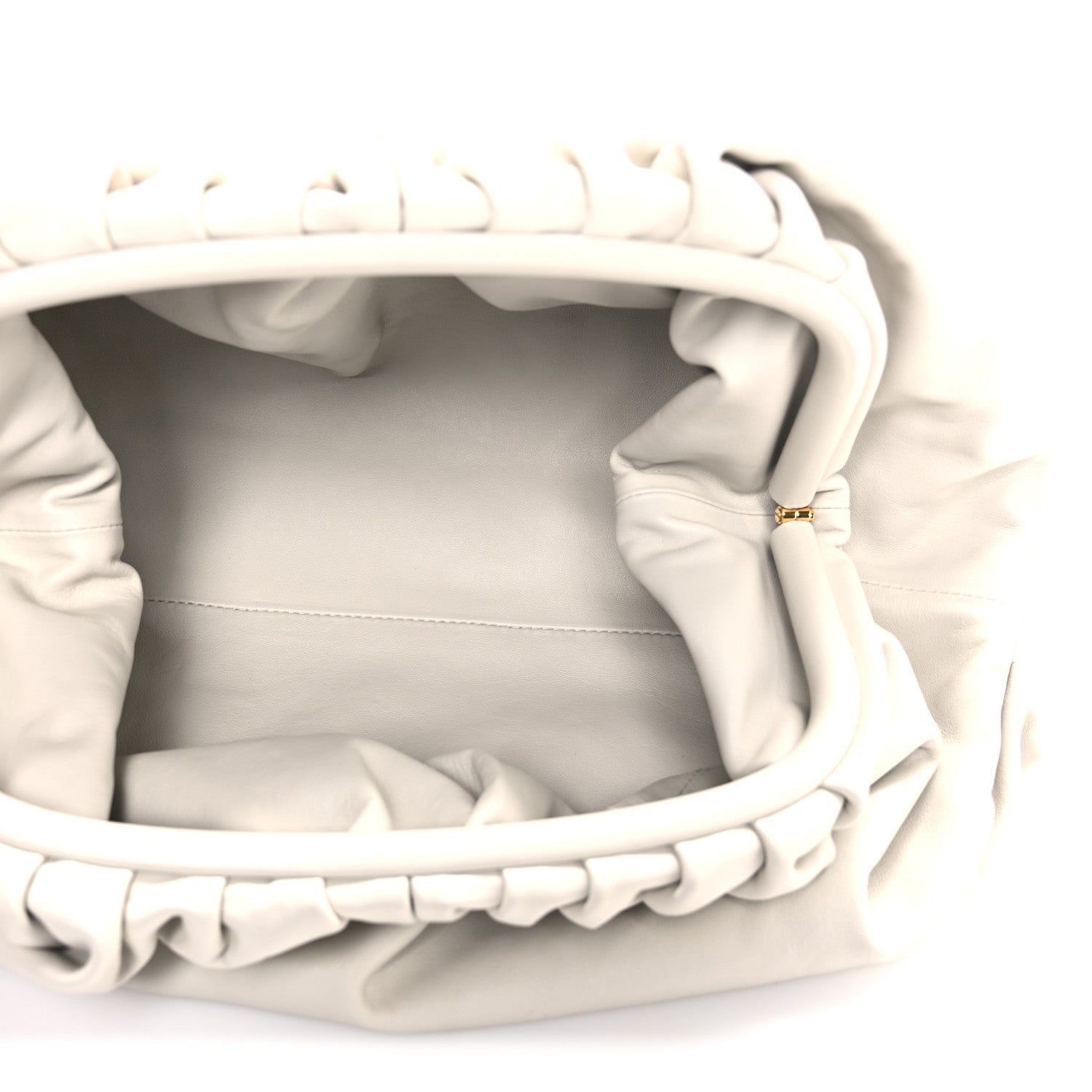 Calfskin Teen Pouch White