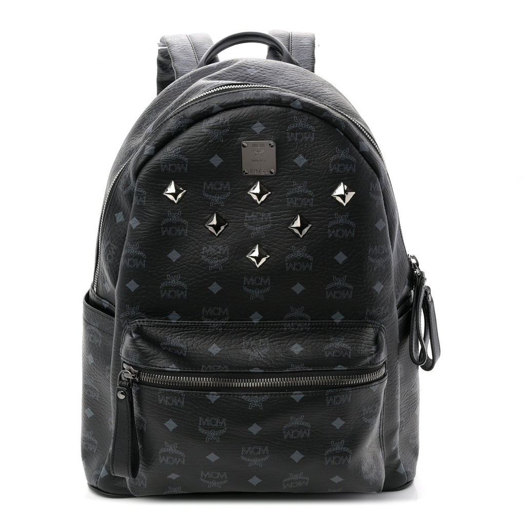 Visetos Medium Sprinkle Stud Stark Backpack Black