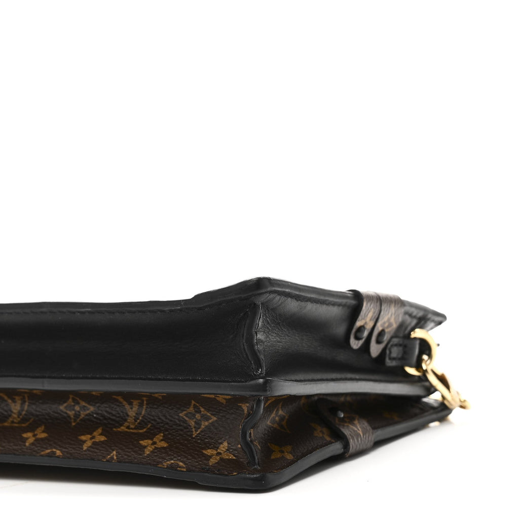 Reverse Monogram Trunk Clutch