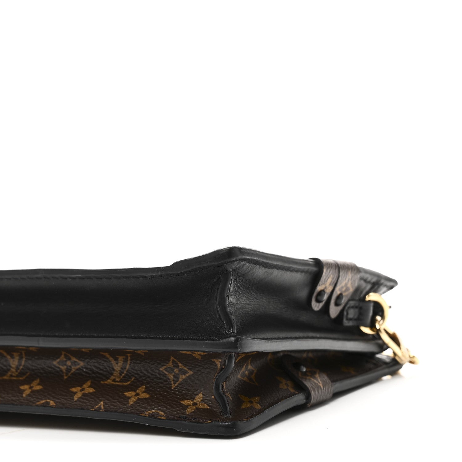 Reverse Monogram Trunk Clutch