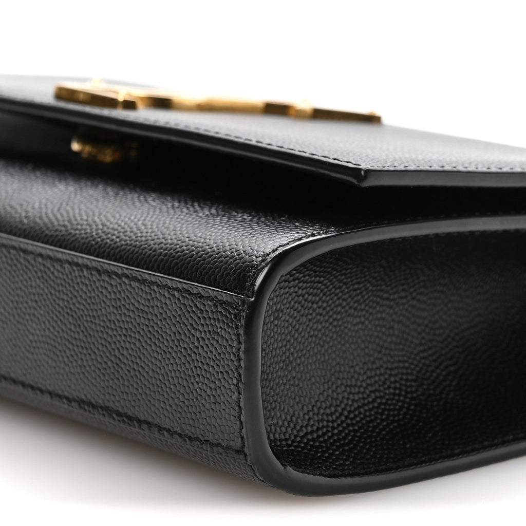 Grain De Poudre Small Monogram Kate Satchel Black