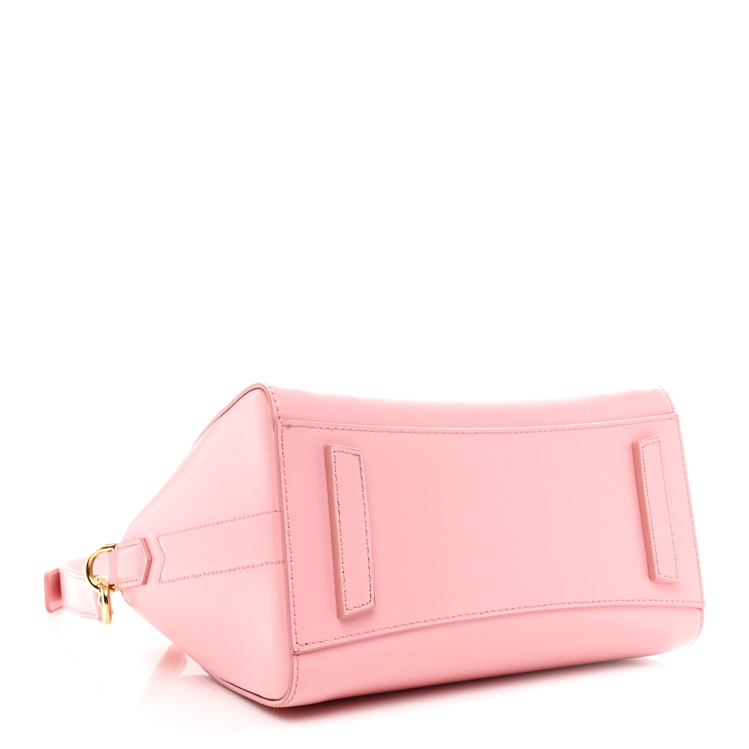 Shiny Lord Calfskin Mini Antigona Flamingo