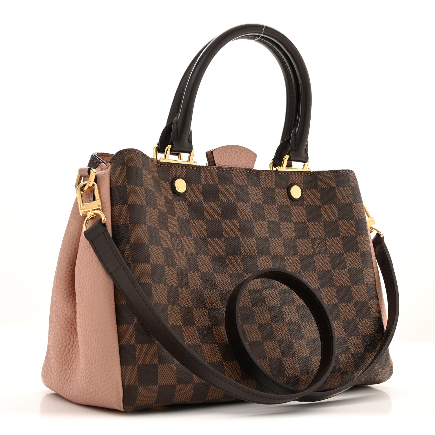 Damier Ebene Cuir Taurillon Brittany Magnolia