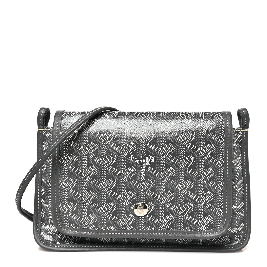 Goyardine Plumet Wallet Clutch Grey